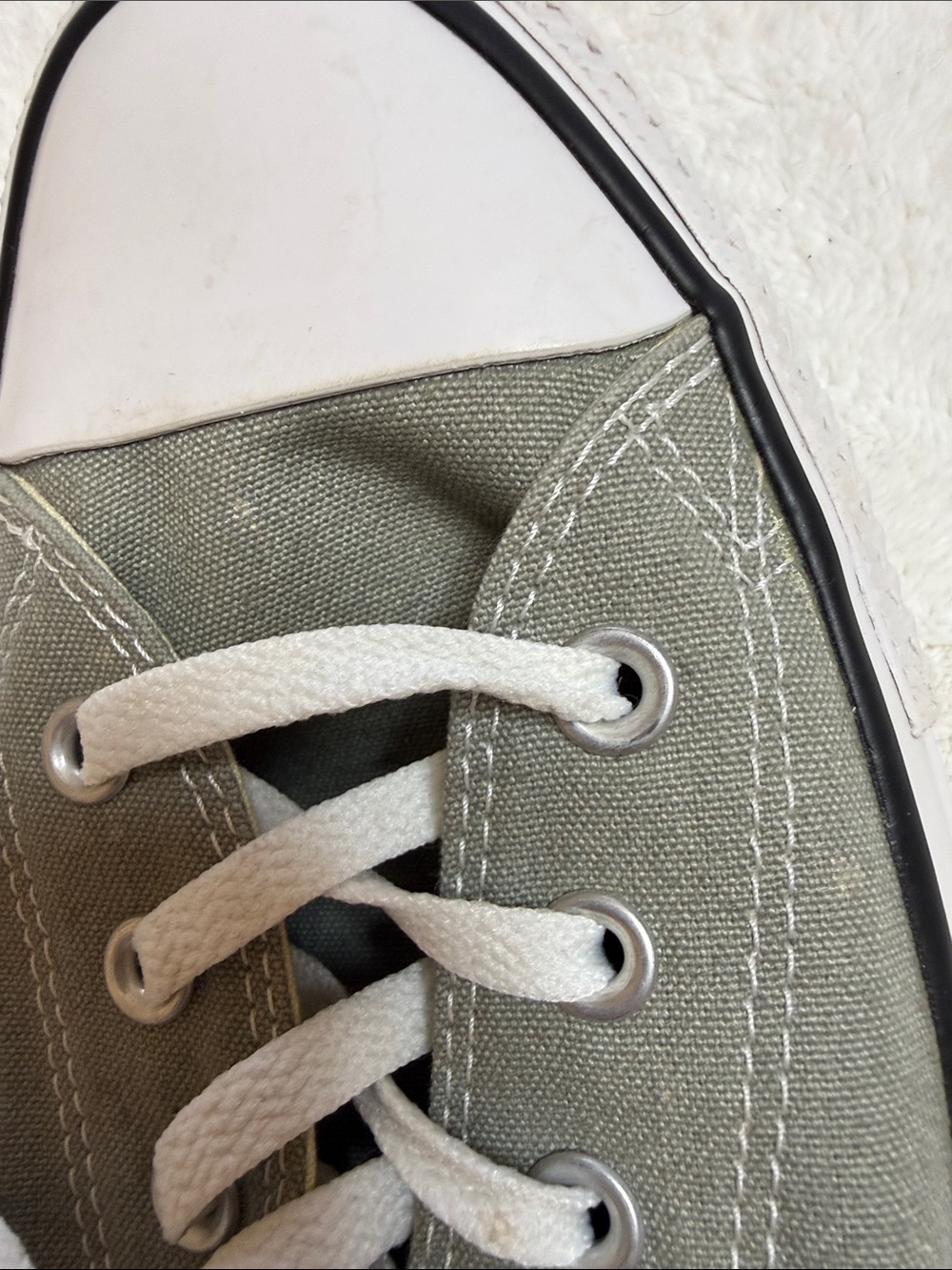 Converse High Top Sneakers in seasonal gray and White - Picture 9 of 10